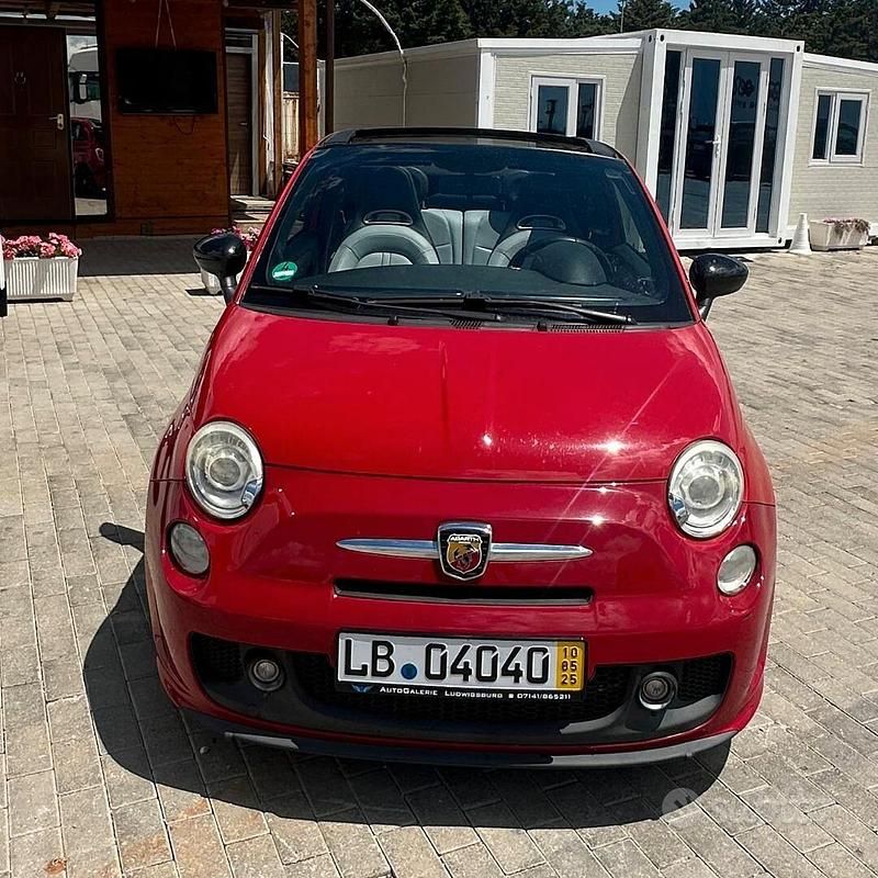 Usata Abarth 500C 2011 Rosso Cabrio