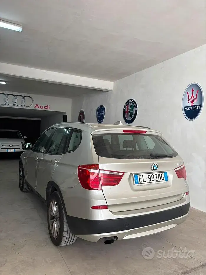 Usata BMW X3 184 CV (135 kW) 2012 Grigio SUV
