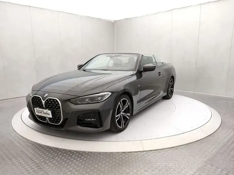 Usata BMW 420 M Sport 190 CV (139 kW) 2022 Grigio Cabrio