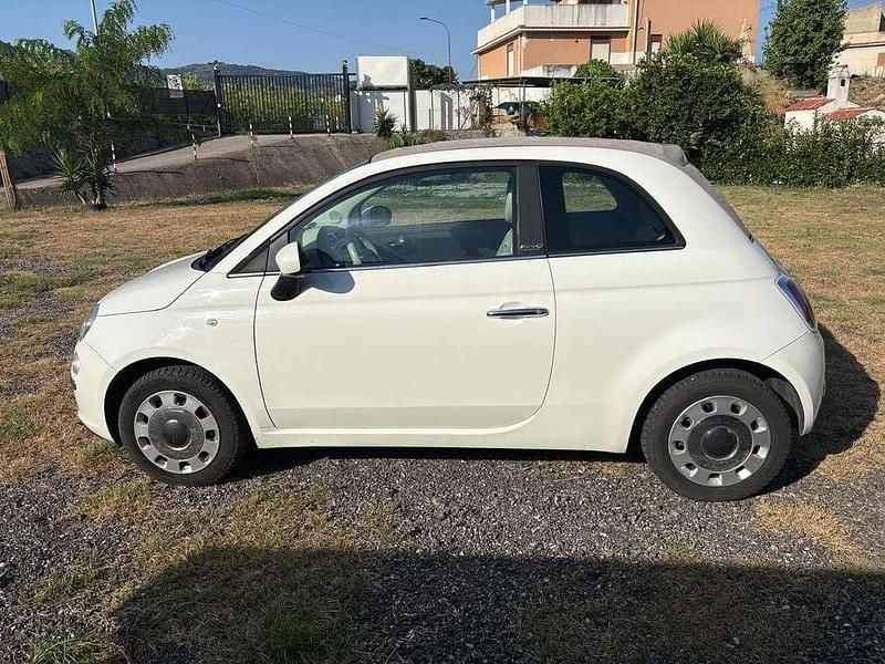 Usata Fiat 500 Pop Star 69 CV (50 kW) 2013 Bianco Cabrio