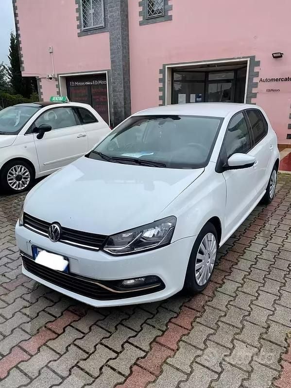 Usata VW Polo Trendline 90 CV (66 kW) 2017 Bianco Berlina