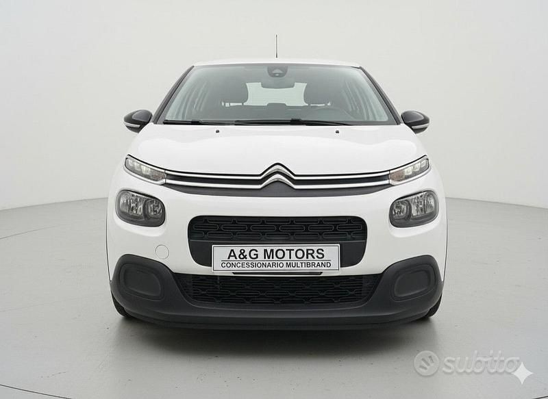 Usata Citroën C3 Feel 83 CV (61 kW) 2019 Bianco Utilitaria