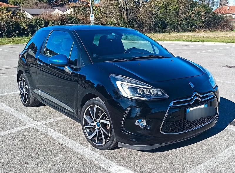 Usata Citroën DS3 75 CV (55 kW) 2015 Nero Coupé