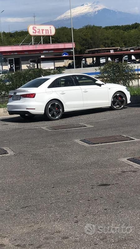 Usata Audi A3 150 CV (110 kW) 2016 Bianco Berlina