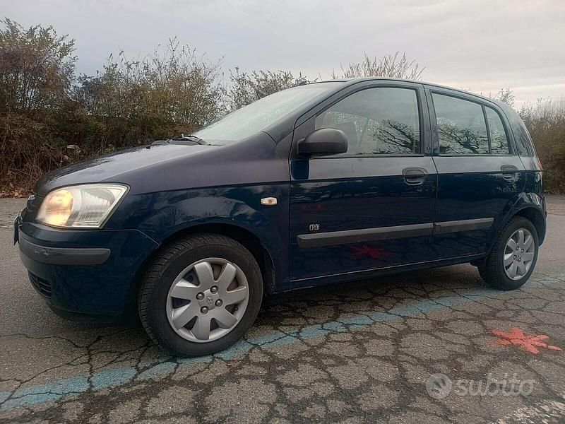 Usata Hyundai Getz 82 CV (60 kW) 2004 Blu Utilitaria