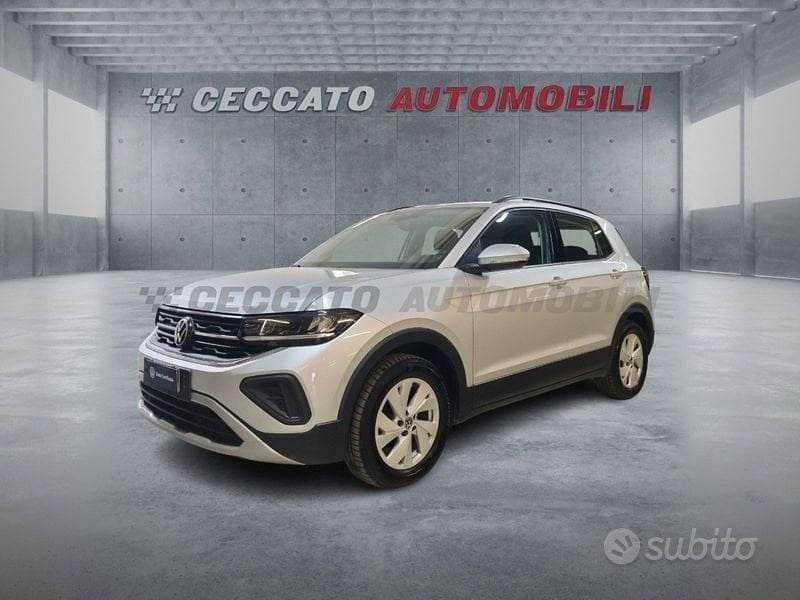 Argento Usata 2024 VW T-Cross Life SUV | 22.705 € (Buon prezzo) - Immagine 1/4