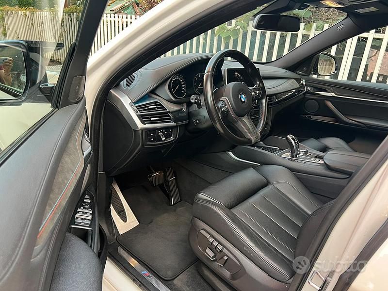 Usata BMW X6 M Sport 313 CV (230 kW) 2015 Bianco SUV