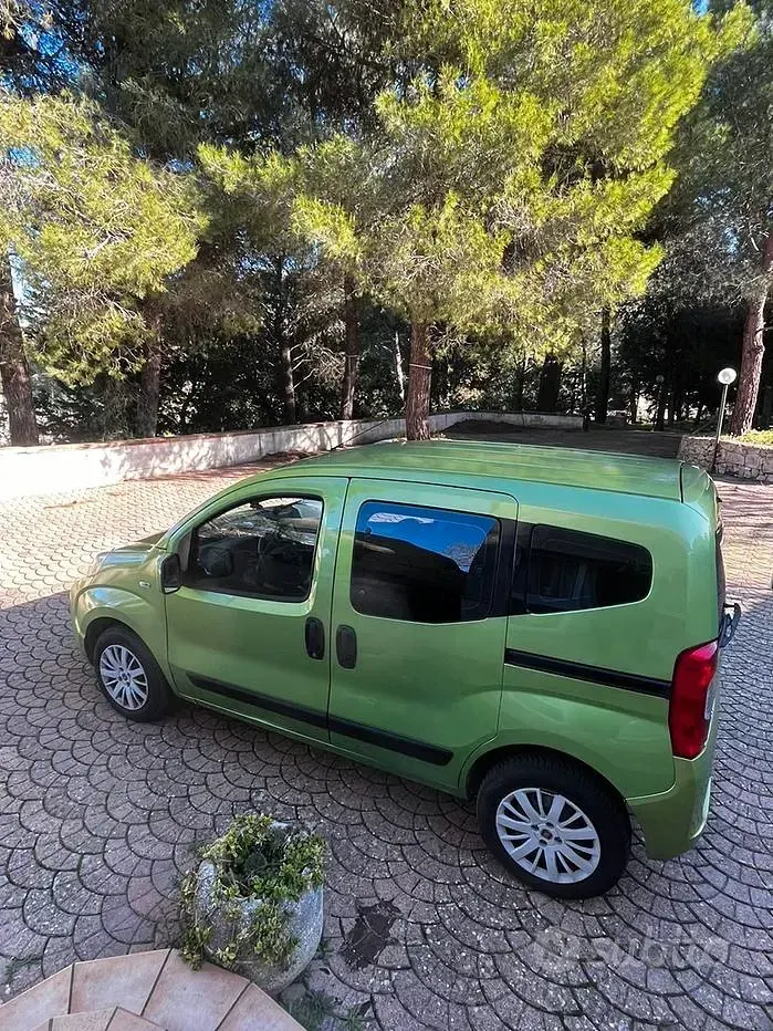 Usata Fiat Qubo Trekking 75 CV (55 kW) 2009 Verde Monovolume