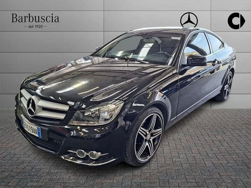Usata Mercedes C250 Avantgarde 204 CV (150 kW) 2012 Nero Coupé