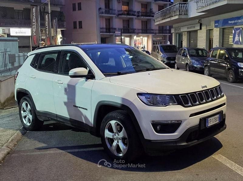Usata Jeep Compass Longitude 121 CV (88 kW) 2018 Bianco SUV