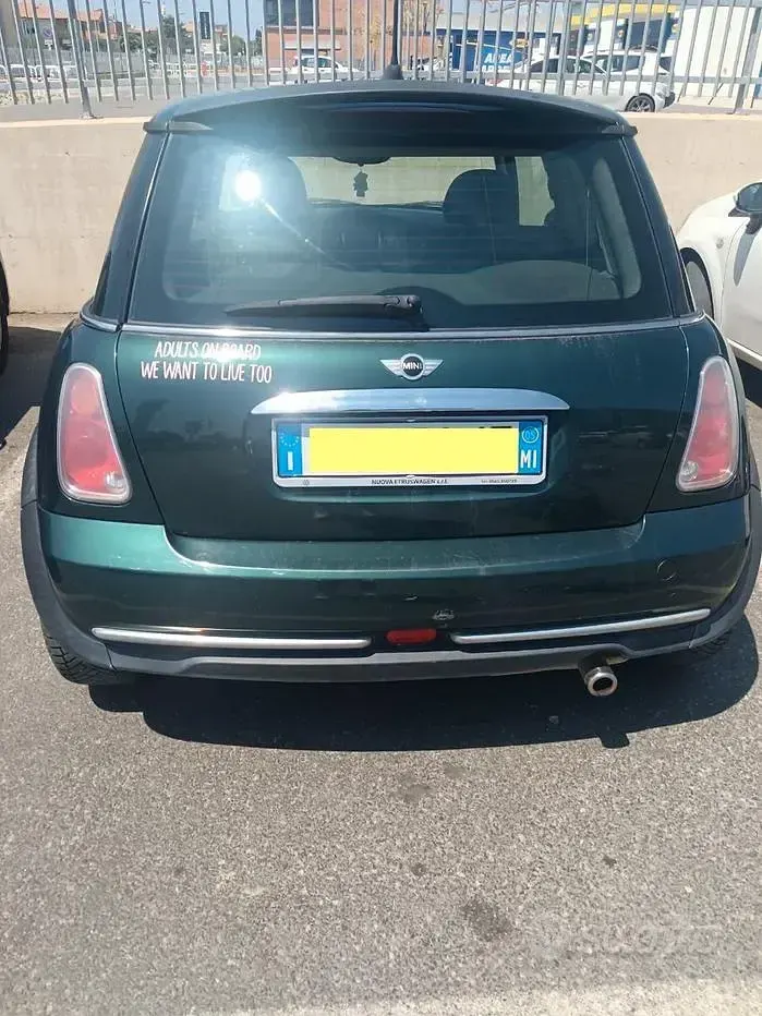 Usata Mini ONE 90 CV (66 kW) 2005 Verde Utilitaria