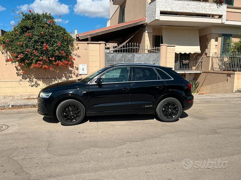 Usata Audi Q3 S-Line 150 CV (110 kW) 2018 Nero SUV