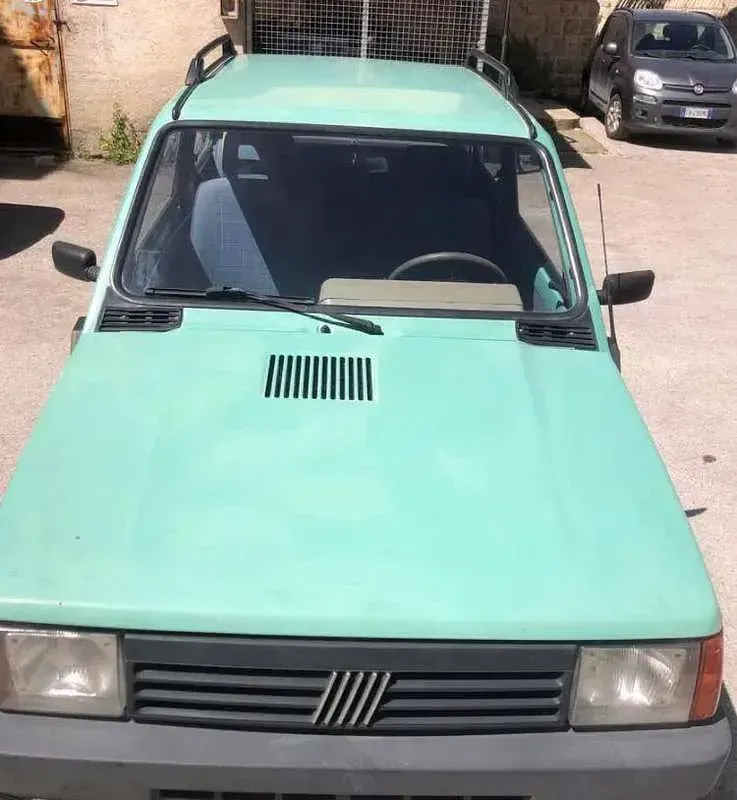 Usata Fiat Panda Young 54 CV (39 kW) 2002 Verde Berlina