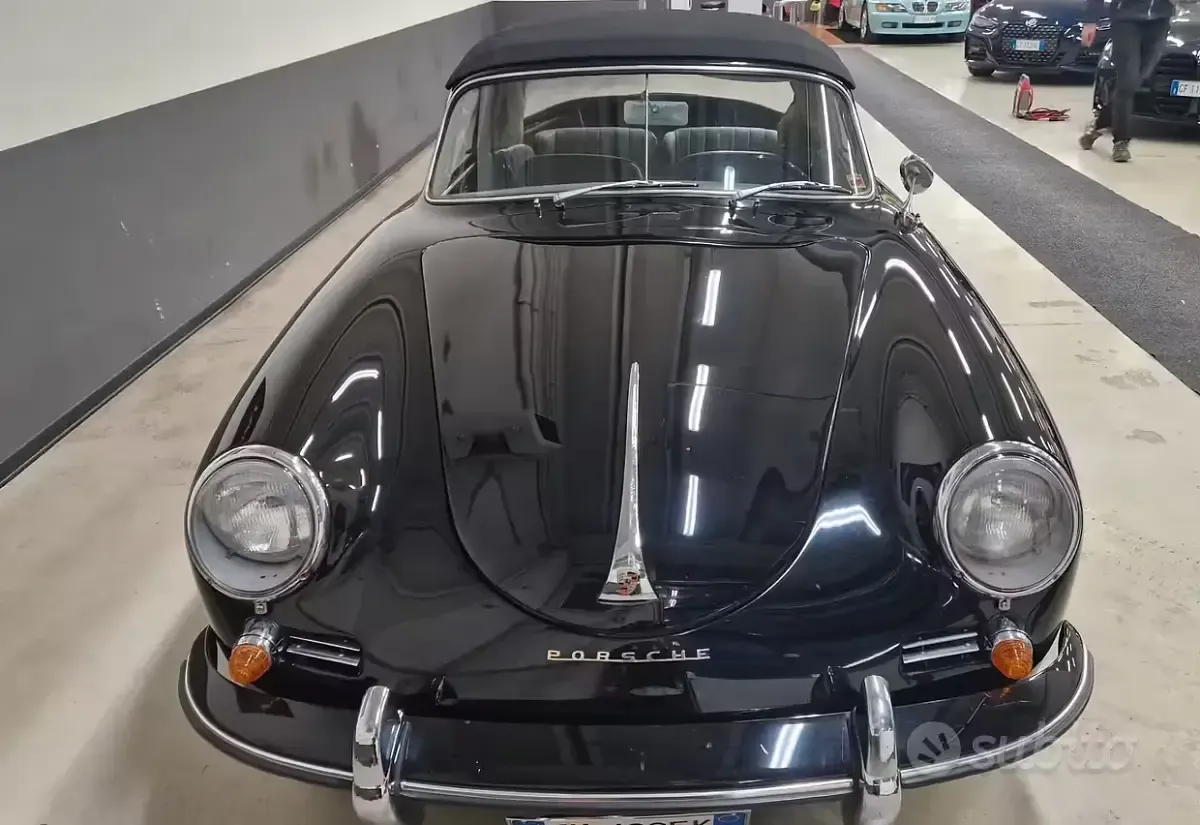 Usata Porsche 356 B 75 CV (55 kW) 1960 Nero Cabrio