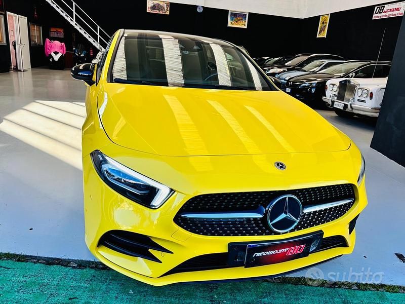 Usata Mercedes A200 Executive 163 CV (119 kW) 2021 Giallo Berlina