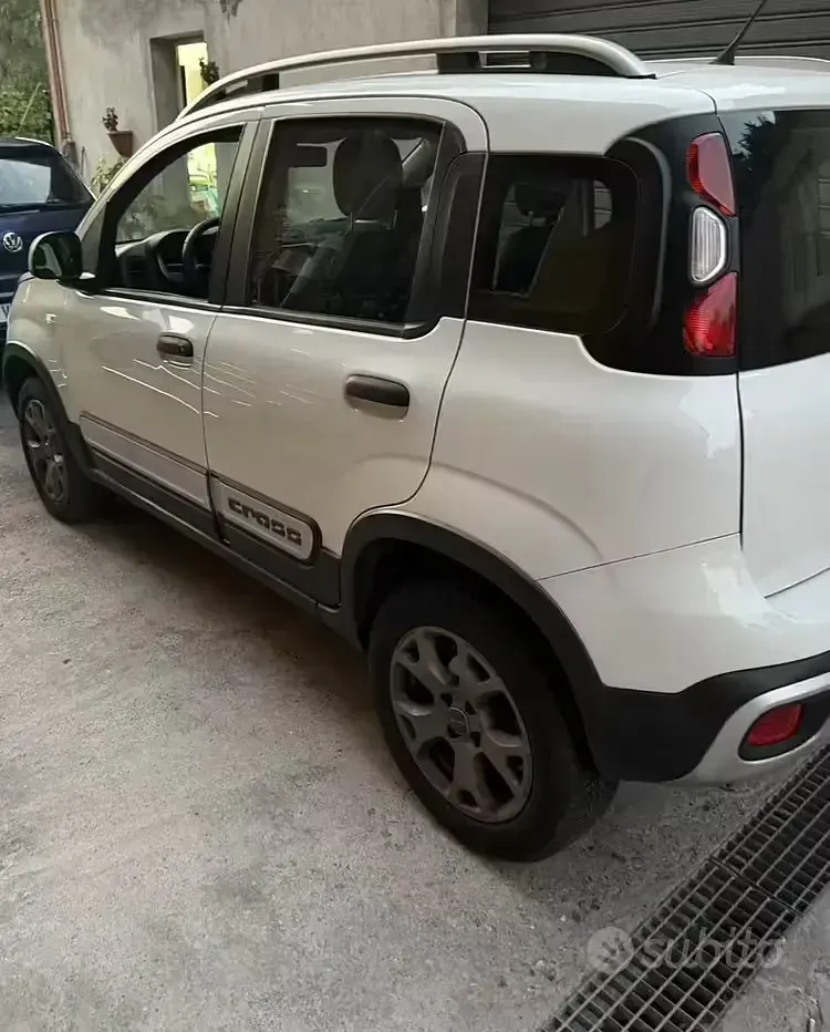 Usata Fiat Panda Cross Cross 95 CV (69 kW) 2018 Bianco Utilitaria