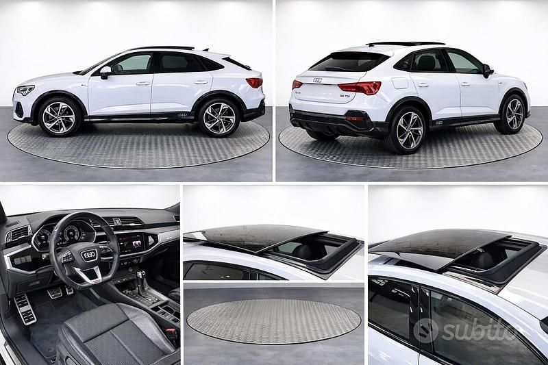 Usata Audi Q3 S-Line 150 CV (110 kW) 2020 Bianco SUV