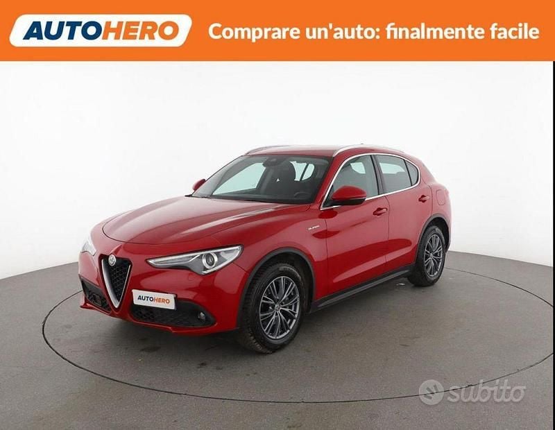 Usata Alfa Romeo Stelvio Super 160 CV (117 kW) 2020 Rosso SUV