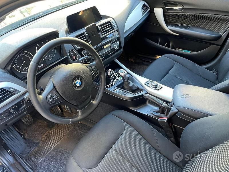 Usata BMW 116 116 CV (85 kW) 2018 Nero Utilitaria