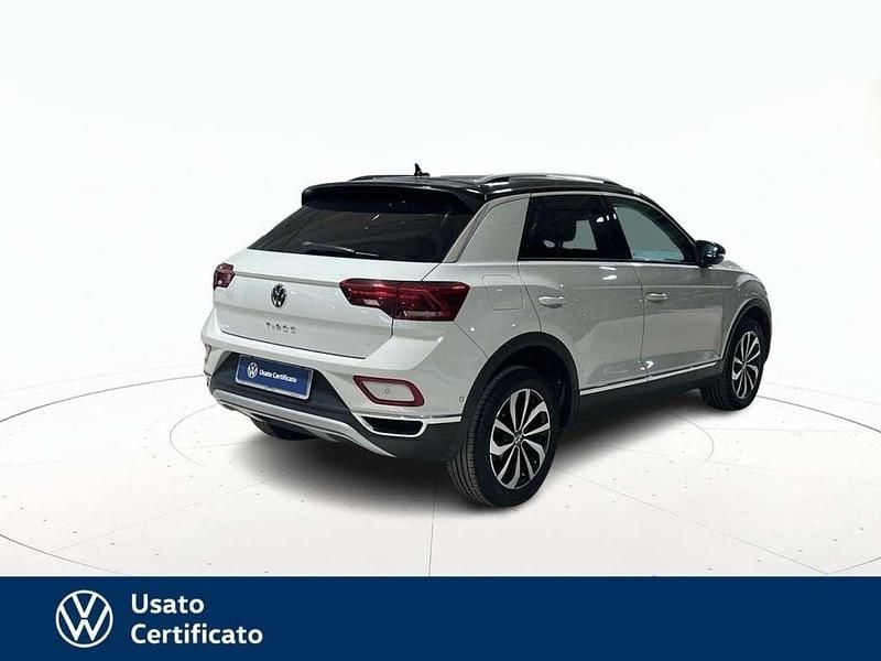 Usata VW T-Roc Style 150 CV (110 kW) 2022 Nero pastello SUV