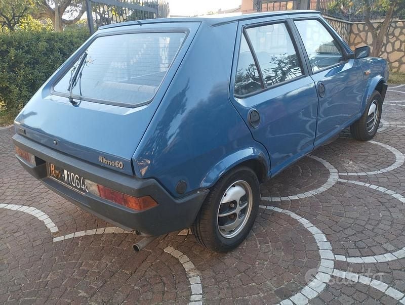 Usata Fiat Ritmo 1980 Blu Utilitaria