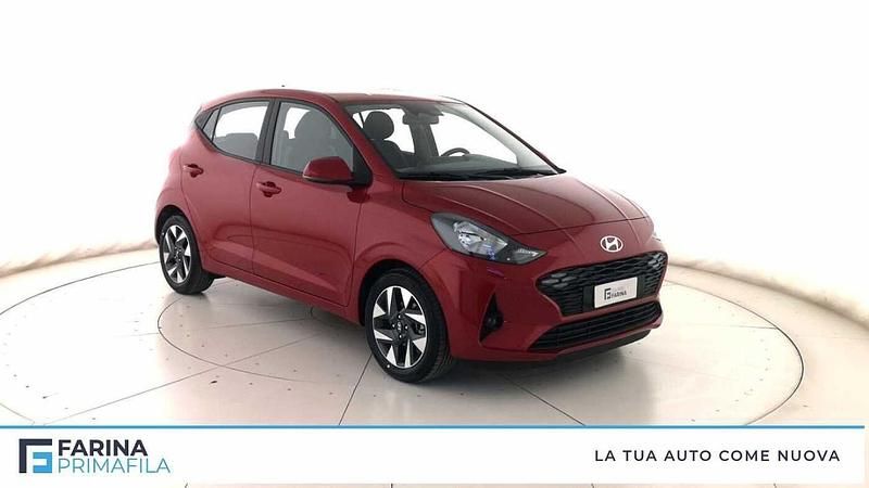 Nuova Hyundai i10 61 CV (44 kW) 2025 Rosso Utilitaria