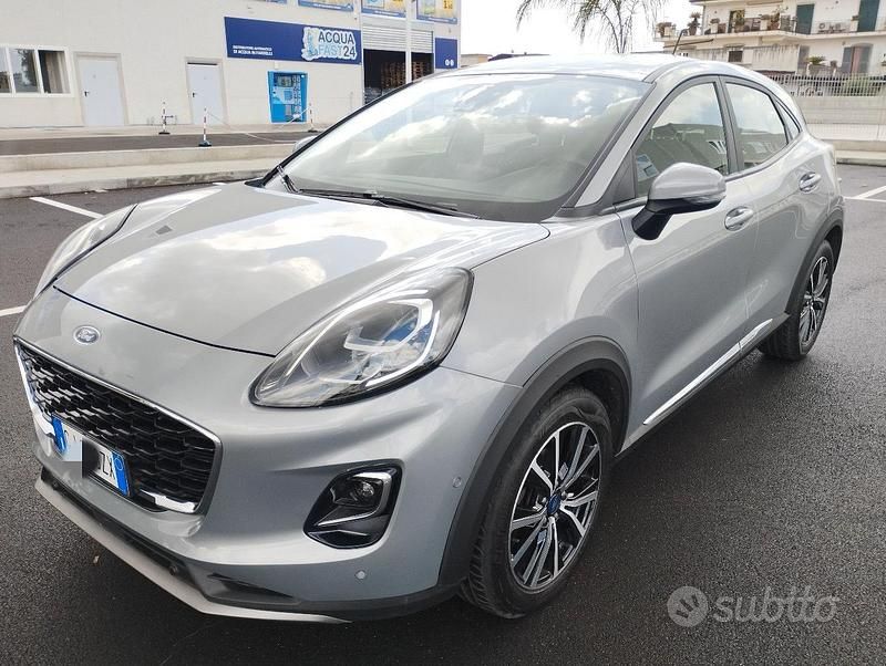 Grigio Usata 2022 Ford Puma Titanium Monovolume | 14.999 € (Super prezzo) - Immagine 1/4