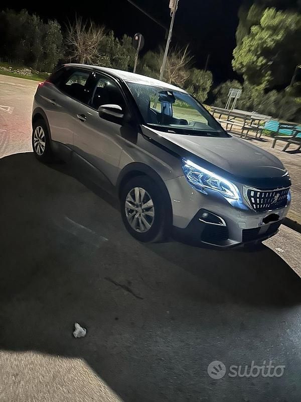 Usata Peugeot 3008 131 CV (96 kW) 2020 Grigio SUV