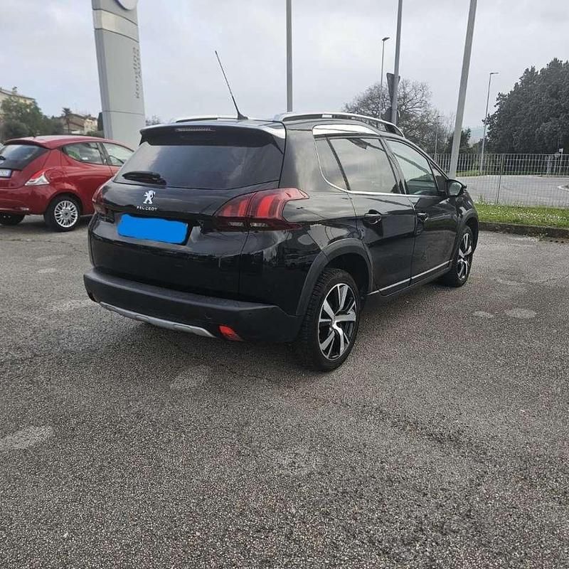Brugt Peugeot 2008 Allure 100 HK (73 kW) 2018 Sort SUV