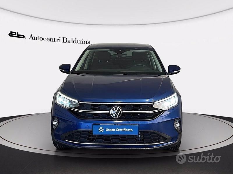 Usata VW Taigo Life 110 CV (80 kW) 2024 Blue reef metalizzato SUV