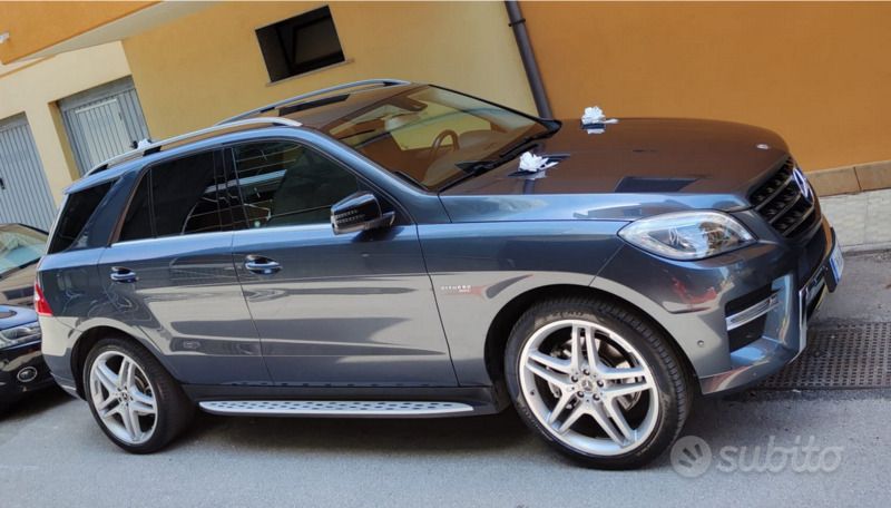 Grigio Usata 2015 Mercedes ML250 Premium SUV | 19.900 € (Buon prezzo) - Immagine 1/4