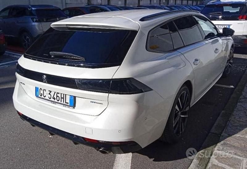 Usata Peugeot 508 GT 225 CV (165 kW) 2020 Bianco / perlato Station wagon