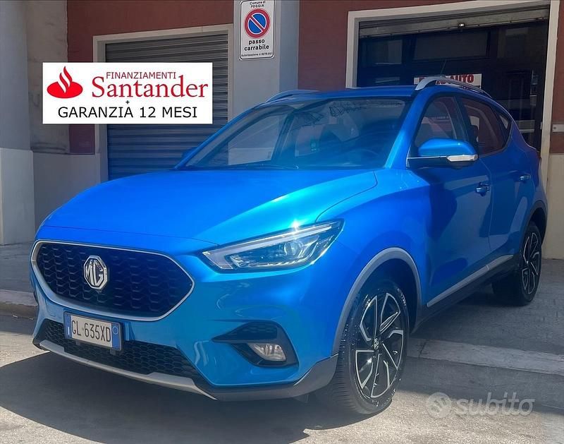 Usata MG ZS Luxury 106 CV (77 kW) 2022 Blu SUV