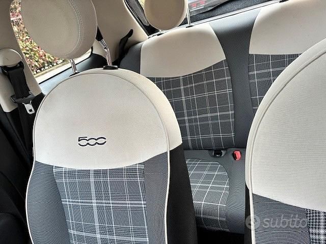 Usata Fiat 500 Lounge 69 CV (50 kW) 2018 Nero Utilitaria