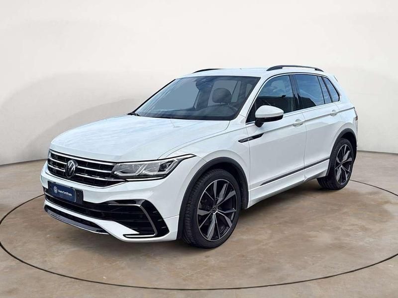 Bianco Usata 2022 VW Tiguan R-line SUV | 31.500 € (Cara) - Immagine 1/4
