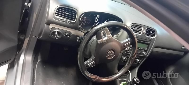 Usata VW Golf VI 110 CV (80 kW) 2009 Grigio Utilitaria
