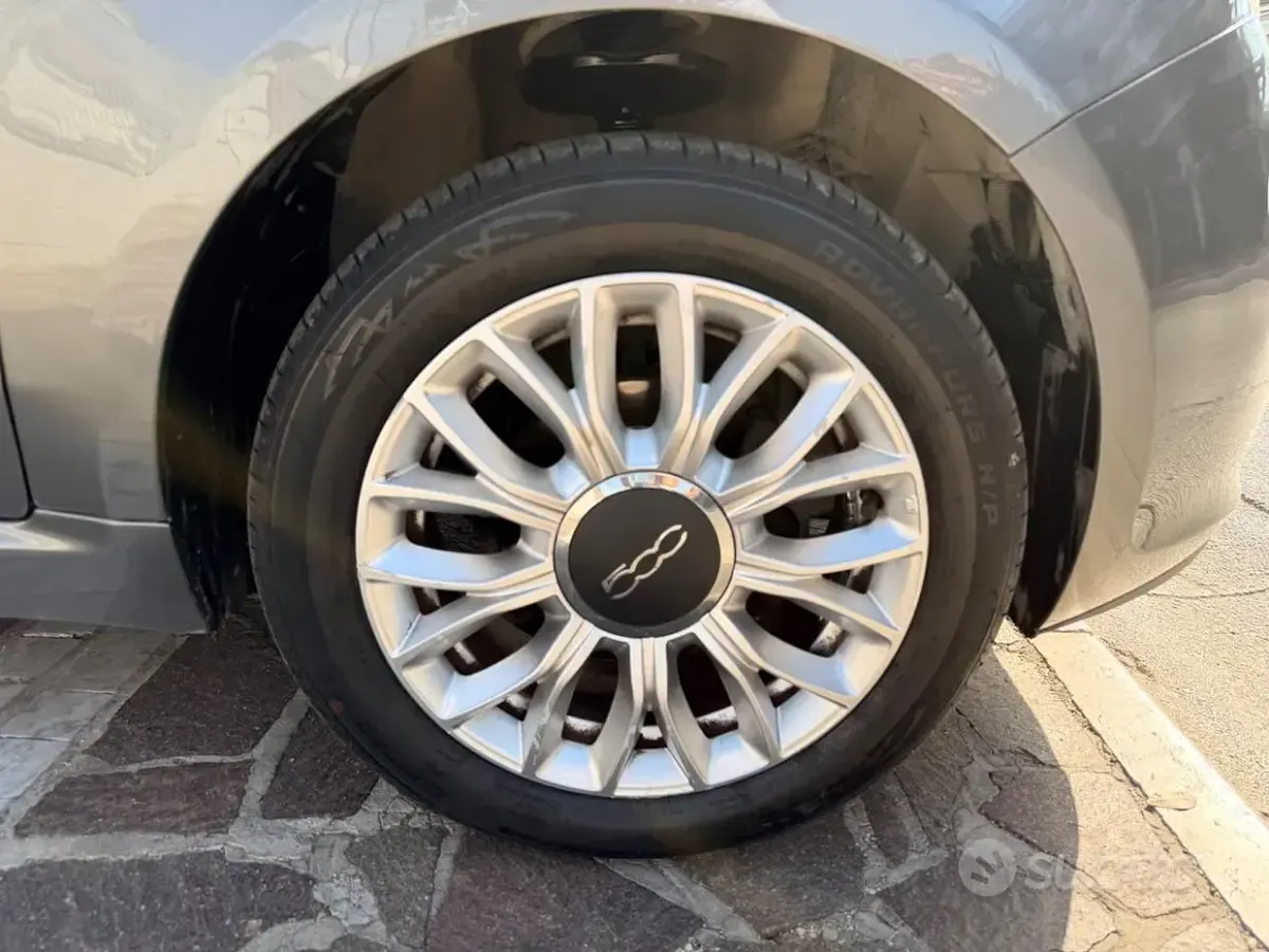 Usata Fiat 500 Lounge 69 CV (50 kW) 2015 Grigio Berlina
