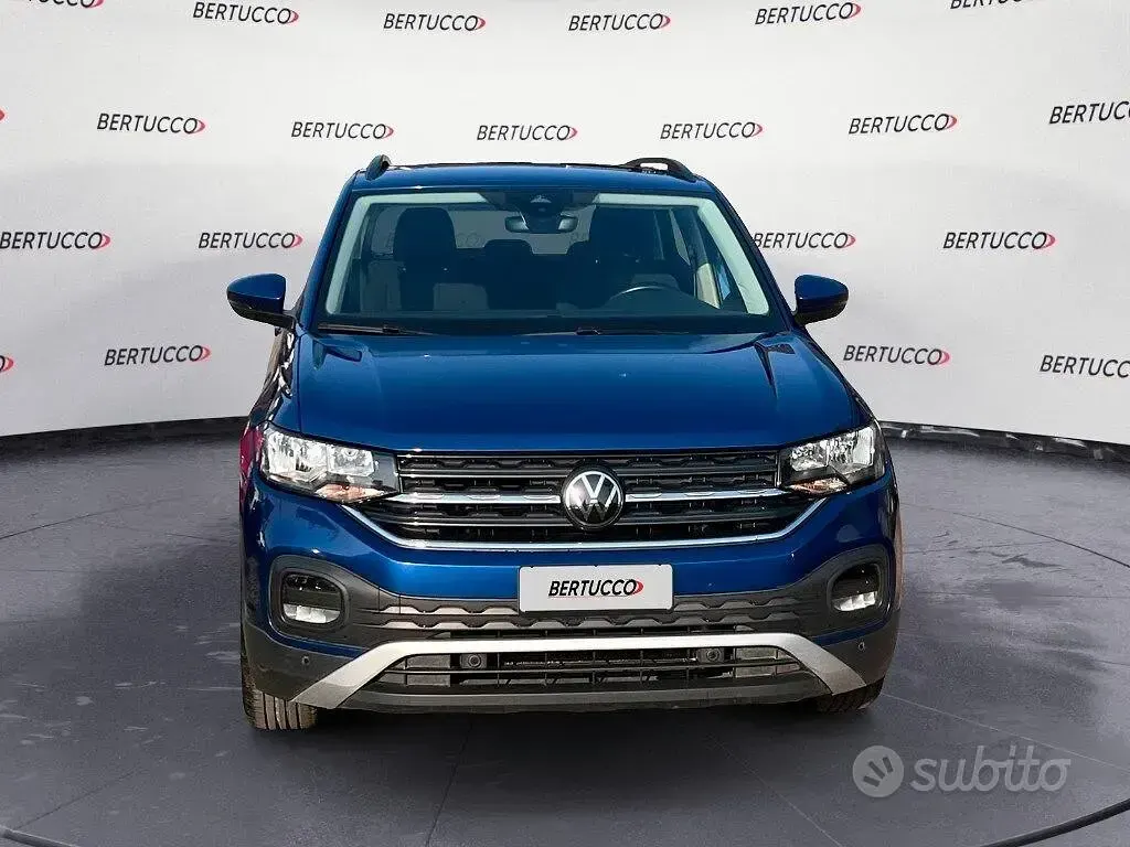 Usata VW T-Cross Style 110 CV (80 kW) 2023 Blu SUV