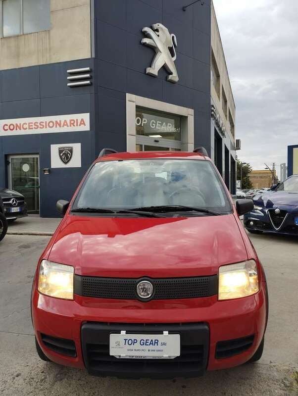 Usata Fiat Panda 4x4 Climbing 60 CV (44 kW) 2009 Rosso Utilitaria