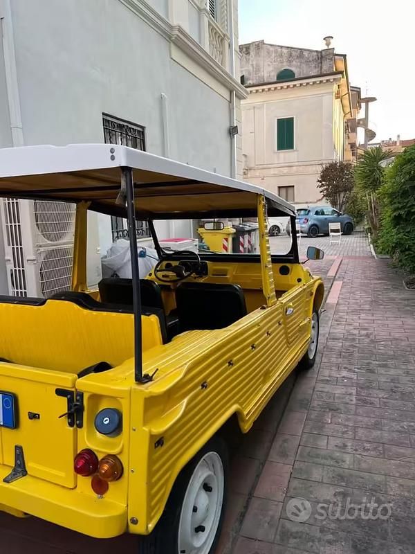 Usata Citroën Méhari 1970 Giallo Cabrio
