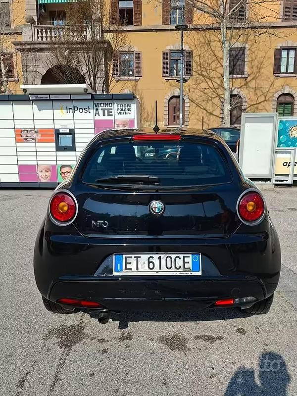 Usata Alfa Romeo MiTo Progression 77 CV (56 kW) 2013 Nero Utilitaria