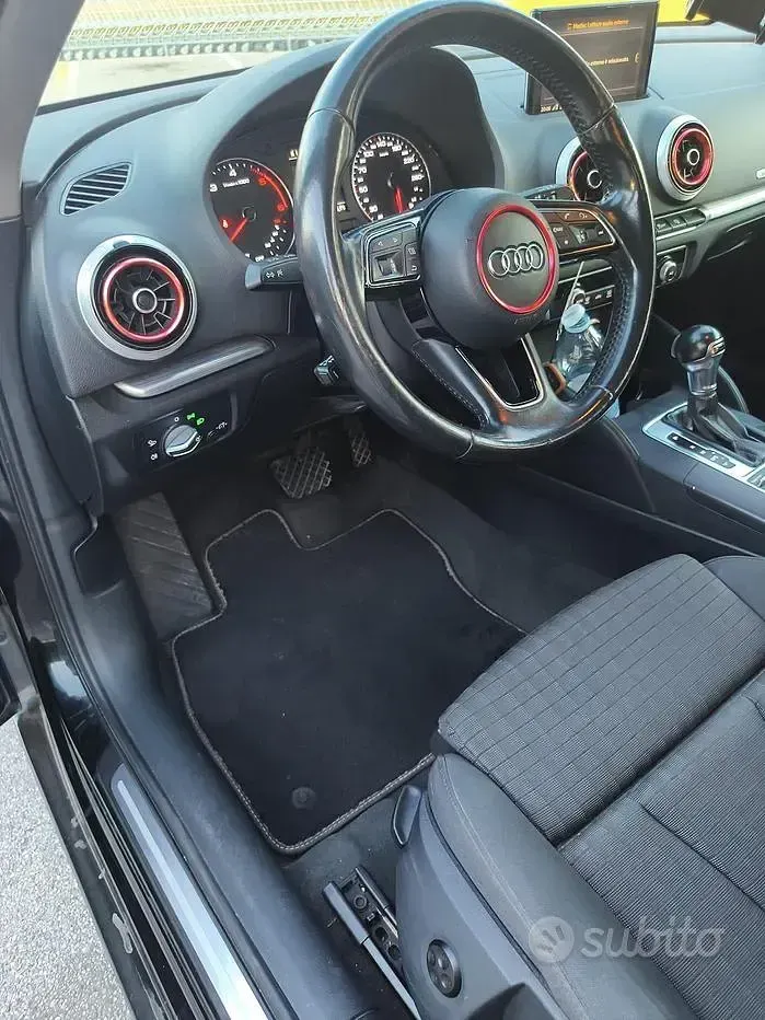 Usata Audi A3 Sport 110 CV (80 kW) 2016 Nero Berlina