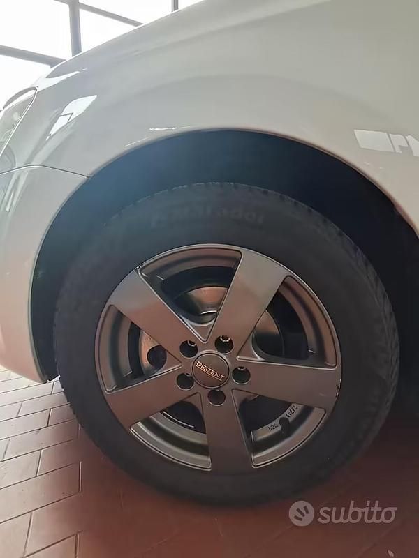 Usata VW Polo 90 CV (66 kW) 2015 Bianco Berlina