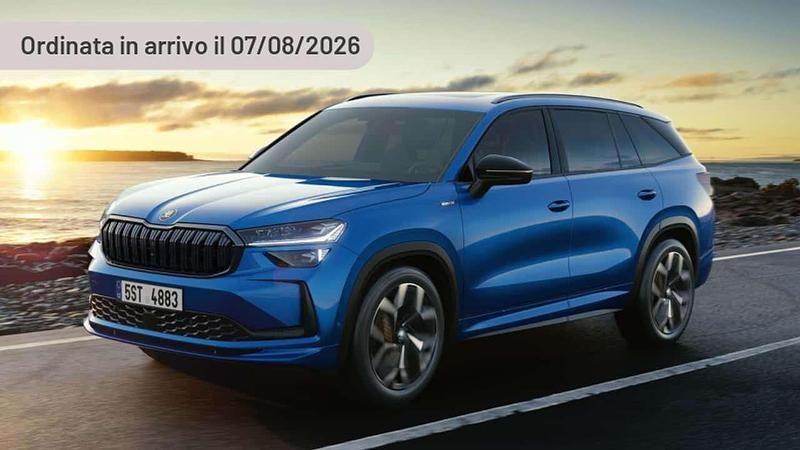 Nuova Skoda Kodiaq RS 265 CV (194 kW) 2025 Argento SUV