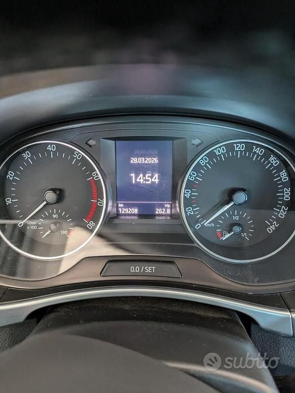 Usata Skoda Fabia 75 CV (55 kW) 2015 Grigio Utilitaria