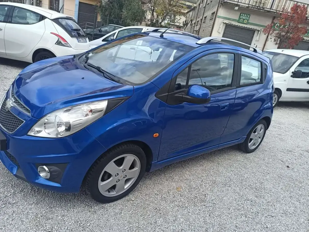 Usata Chevrolet Spark LT 82 CV (60 kW) 2011 Blu/azzurro Utilitaria