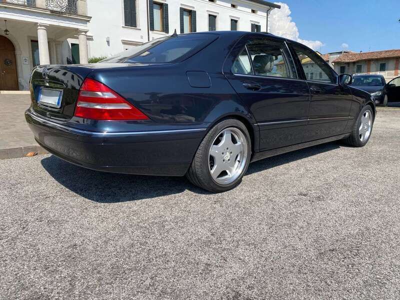 Usata Mercedes S500L AMG 306 CV (225 kW) 2000 Blu/azzurro Berlina