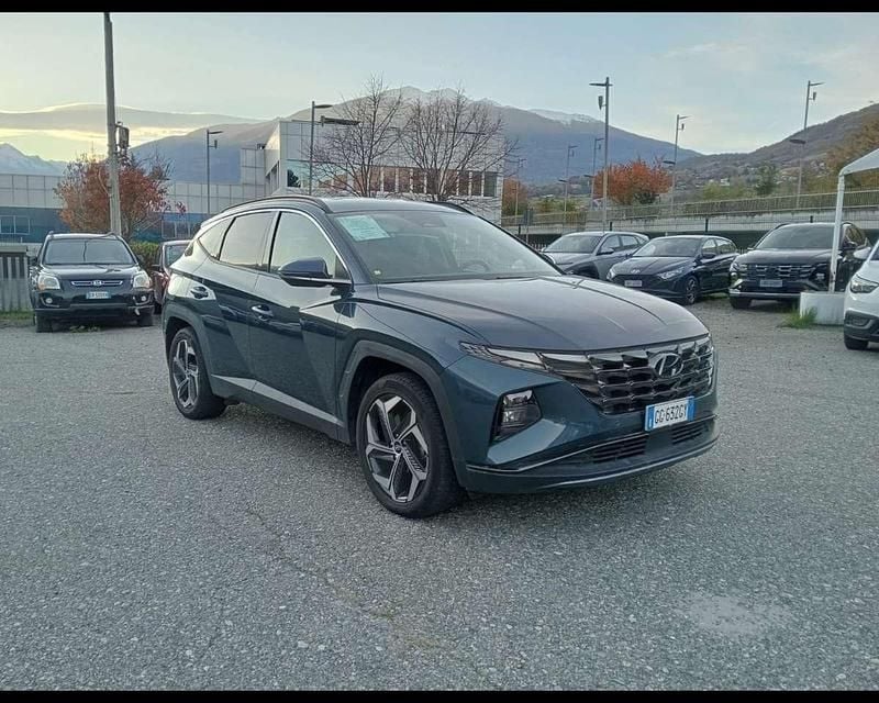 Grigio Usata 2021 Hyundai Tucson SUV | 21.900 € (Buon prezzo) - Immagine 1/4