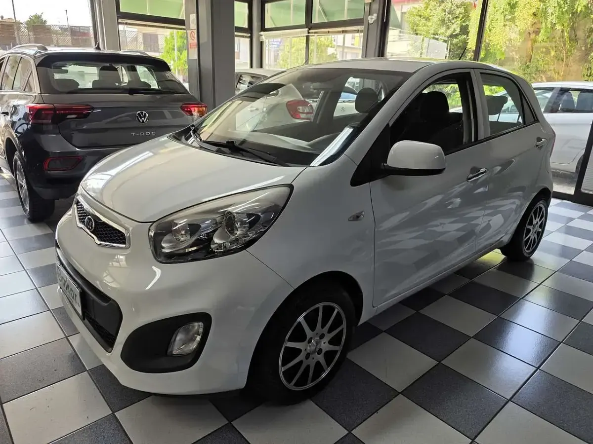 Usata Kia Picanto City 68 CV (50 kW) 2014 Bianco Utilitaria