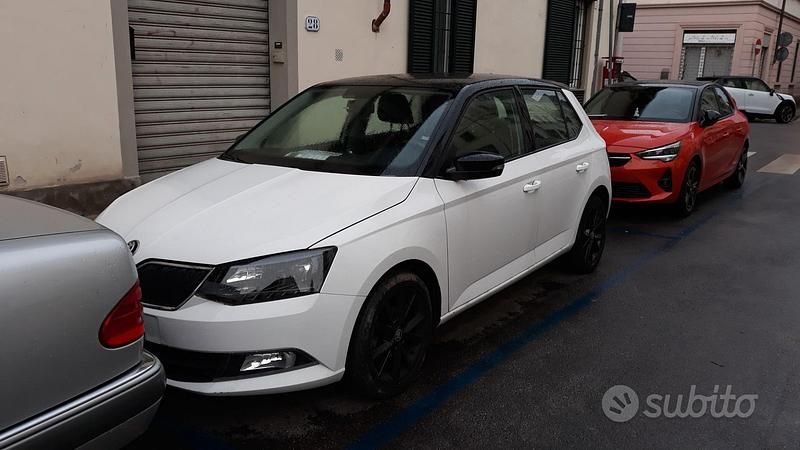 Usata Skoda Fabia 90 CV (66 kW) 2017 Bianco Utilitaria